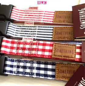 アウトレット価格!エドウィン 大型犬用 カラー(首輪)&リードセット SOMETHING by EDWIN 在庫限り/ 【RCP】