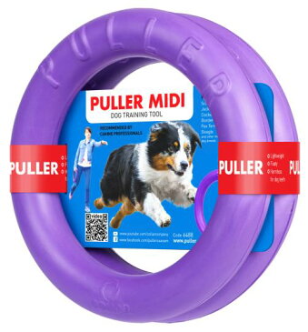 PULLER MIDI（中）プラー 中大型犬用　M サイズ 丈夫なおもちゃ リング　輪のおもちゃ 2個セット　ドーナツ 犬のおもちゃ5000円(税抜)以上送料無料！　/【RCP】