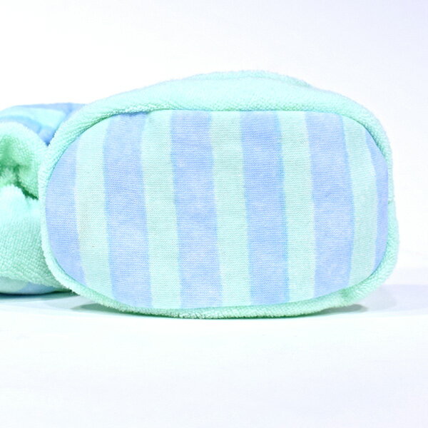 RAG MART Baby ブーティ ベビー 新生児 パイル 足カバー 靴下代わり RAGPET ベビーシューズ ブーティー コットン ボーダー ぼん天 ポンポン ベビーギフト 出産祝い かわいい 男の子 女の子 退院時 ラグペット ブーティー