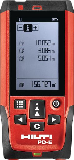 楽天市場】ヒルティ レーザー距離計 PD-Eの通販 楽天市場】ヒルティ レーザー距離計 PD-Eの通販