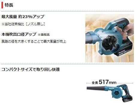 �ޥ��� 18V �֥��� �ǿ���ǥ� �Хåƥ꡼ �դ� ���å� �ݽ��� ���� ��ư���� BL1820 BL1830 BL1840 BL1850 BL1860 �б� ���� UB182��ѵ� ��Ź���ꥸ�ʥ륻�å� makita