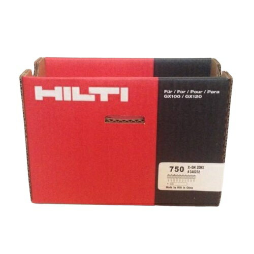 HILTI ヒルティ GX100/120用 ガスピン X-GN 20MX (750本) 鋲打 GX 3