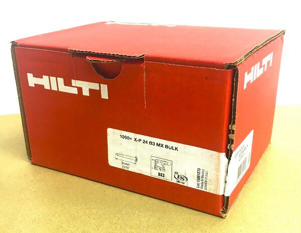 HILTI ヒルティ BX 3用ピン (連発) X-P 24 B3 MX (1000本) 24mm
