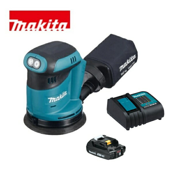 当店だけ！1年保証! マキタ 18V 充電式ランダムオービットサンダ BO180DZ 軽量バッテリー BL1820B　静音充電器 DC18SD 選べるフルセット 本体のみ コードレス 18V 125mm ポリッシャー MAKITA