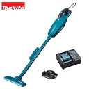 当店だけ!バッテリー充電器も1年保証! マキタ 18V コードレス 掃除機 青 カプセル式 CL181FDZ + 軽量バッテリー BL1820B + コンパクト充電器DC18WC 充電式 クリーナー リチウムイオンバッテリー 当店オリジナルセット CL181FDRF(軽量・コンパクト・静音ver) 【1年保証付】(2)