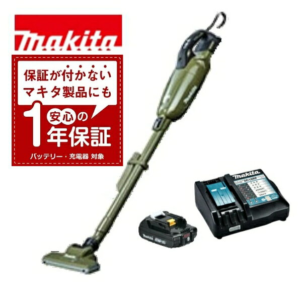 当店だけ！バッテリー充電器も1年保証! マキタ コードレス掃除機 18V カプセル式 ...