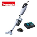 当店だけ!バッテリー充電器も1年保証! マキタ コードレス掃除機 18V カプセル式 白 CL284FDZW + ショートサイクロン + 軽量バッテリー + 静音充電器 充電式 クリーナー スイッチ 当店オリジナルセット CL284FDRFW (サイクロン・軽量・静音ver)