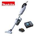 当店だけ!バッテリー充電器も1年保証! マキタ コードレス掃除機 18V カプセル式 白 CL284FDZW + ショートサイクロン + 軽量バッテリー + コンパクト充電器DC18WC 充電式 クリーナー スイッチ 当店オリジナルセット CL284FDRFW (サイクロン・コンパクト・軽量・静音ver)(2)