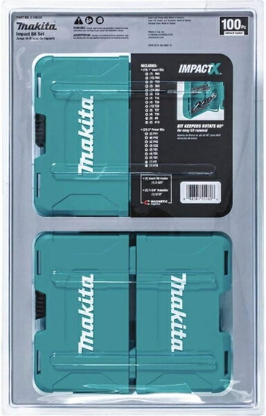 �ޥ��� �ӥåȥ��å� E-00038 100���� ����ѥ��ȥɥ饤�С� �ƹ񵬳� ImpactX US makita