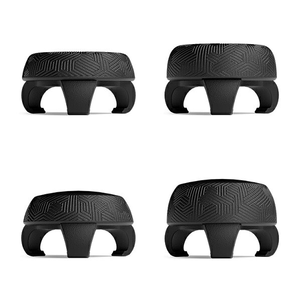 【大特価】当店だけの安心保証！SCUF スカフ UNIVERSAL THUMBSTICK GRIPS TACTIC タクティク BLACK 黒 サムスティック用グリップ 8P 予備付きセット PS4 PS5 コントローラー【ネコポス】