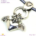 P11倍 全品 送料無料 チョーカー メンズ 天使の羽 クラウン 王冠 CHOKER ギフト プレゼント wms71