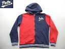 ボーイズPOLOラルフバイカラー切替スウェットパーカー(XL 18-20) ■返品不可■