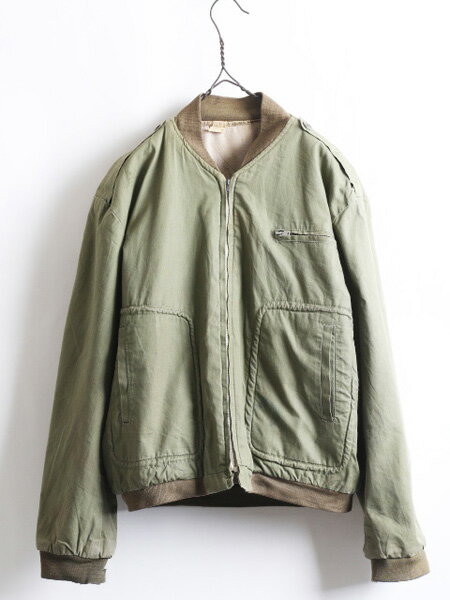 【スーパーSALE 最大半額&P6倍!!】 50's ★ 米軍 U.S.ARMY KOREA 朝鮮戦争 第8軍 フルジップ パッチワーク ジャケット ( メンズ 男性 M程) 50年代 ビンテージ 古着 パッチ | 【US古着】【古着】 ヴィンテージ ジップジャケット ジャンパー ブルゾン ミリタリージャケット オ