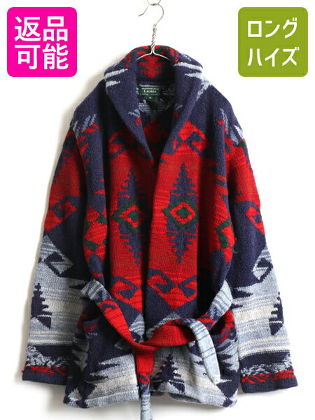 Ec限定予約商品 10日限定p12倍 手編み Lauren ラルフローレン ネイティブ ショールカラー ウール ハンドニット ガウン 女性 M メンズ S 程 古着 Polo ポロ セーター Ralph Lauren カーディガン ローブ ガウンセーター 長袖セーター レディース 男性 男女兼用 Han 3年保証 Ec限定予約商品 10日限定p12倍 手編み Lauren ラルフローレン ネイティブ ショールカラー ウール ハンドニット ガウン 女性 M メンズ S 程 古着 Polo ポロ セーター Ralph Lauren カーディガン ローブ ガウンセーター 長袖セーター レディース 男性 男女兼用 Han 3年保証