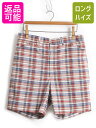 【7/8 最大半額SALE&ポイント5倍!!】 ■返品不可■80s ビンテージ USA製 ■ ACTIVEWEAR チェック ショートパンツ ( メンズ 男性 ...