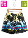 ■返品不可■70s 80s ビンテージ ■ wind swept ハワイアン 総柄 コットン ショートパンツ ( L メンズ 小さめ M 程) 古着 短パン ショーツ 水着 アロハ| 中古 オールド 半パン 半ズボン サーフ サーフショーツ マルチカラー スイム スイムショーツ 海パン アメカジ 70年代 8