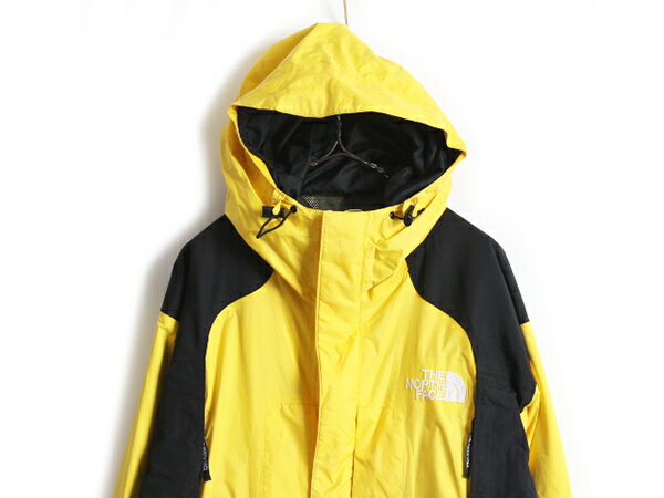 【10/8 マラソン7倍!】 90's オールド ■ ノースフェイス GORETEX ゴアテックス ナイロン マウンテンライト ジャケット ( メンズ L ) 古着 90年代 The North Face| 中古 男性 ノース ジャンパー ナイロンジャケット マンパ マウンテンパーカー アウトドア ウェア 2トーン