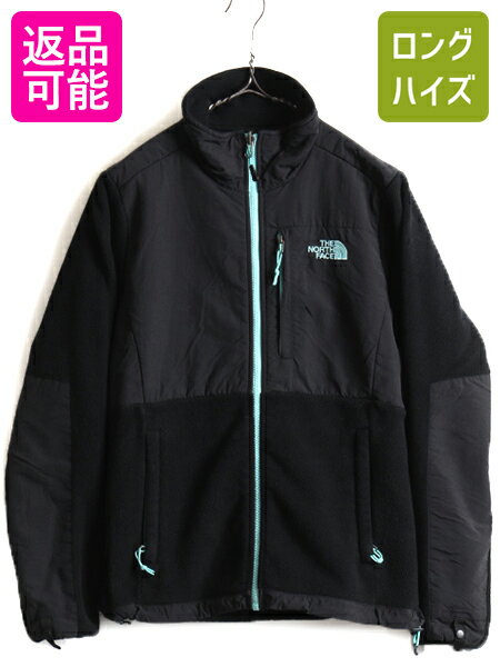希少サイズ S 人気 黒 ■ ノースフェイス デナリ ジャケット ( レディース ) 古着 The 