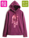 【7/9 最大半額SALE&ポイント5倍!!】 ■ ノースフェイス プリント スウェット フード パーカー ( レディース M ) 古着 The North F...