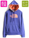 【4/30 6h限定 555円OFF×P8倍!!】 希少サイズ S ■ ノースフェイス 2トーン プリント スウェット フード パーカー ( レディース ) 古...