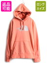 【4/30 6h限定 555円OFF×P8倍!!】 ■ ノースフェイス プリント スウェット フード パーカー ( レディース L ) 古着 The North...