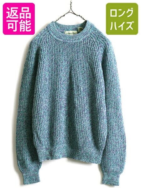 80s 90s ■ ST JOHN'S BAY アクリル チャンキー ニット セーター ( メンズ レディース M ) セントジョンズベイ JCペニーJCPen...