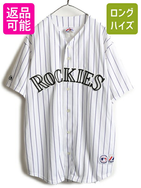 【6/2 10%OFFクーポン 23:59まで!】 USA製 大きいサイズ XL 程■ MLB オフィシャル Majestic コラルド ..