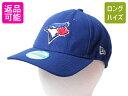 デッドストック 未使用 ■ ニューエラ x ブルージェイズ ベースボール キャップ フリーサイズ / 帽子 新品 MLB オフィシャル 大リーグ 野球| 未使用品 デッド 40周年 記念モデル 限定 限定品 ニューエラ 9FORTY Toronto Blue Jays NEWERA メジャーリーグ 6パネル ブルー 青