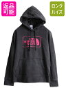 【6/22 マラソン限定クーポン&P5倍!】 ■ ノースフェイス プリント スウェット フード パーカー レディース L The North Face トレーナ...