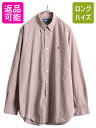 【5/6 10%OFFクーポン配布中!】 90s ■ ラルフローレン ギンガム チェック 長袖 ボタンダウン シャツ メンズ L / POLO 90年代 オールド ポロ 長袖シャツ ポニー刺繍 BLAKE| 古着 中古 90's ラルフ RALPH LAUREN コットン ボタンダウンシャツ チェックシャツ コットンシャツ