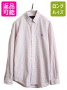 ラルフローレン チェック 長袖 ボタンダウン シャツ メンズ M / POLO 長袖シャツ ワイシャツ ポロ ポニー刺繍 スリムフィット ワンポイント| 古着 中古 ラルフ RALPH LAUREN Yシャツ ボタンダウンシャツ チェックシャツ コットンシャツ SLIM FIT コットン アメカジ USED