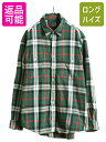 【7/8 最大半額SALE&ポイント5倍!!】 90s ■ OLD GAP チェック 長袖 フランネル シャツ メンズ L / 古着 90年代 オールド ギャッ...