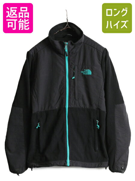 【5/15 24h限定 最大半額SALE&P8倍!】 ノースフェイス デナリ ジャケット レディース S / The North Face DENALI アウトドア フリース ナイロン ブルゾン ブラック ジャンパー 黒| 古着 中古 ノース フリースジャケット デナリジャケット ポーラテック フルジップ ジップア