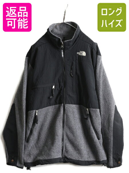 【5/15 24h限定 最大半額SALE&P8倍!】 90s ノースフェイス デナリ ジャケット メンズ XL / オールド The North Face DENALI アウトドア フリース ブルゾン 2トーン 大きいサイズ| 古着 中古 90's 90年代 ノース フリースジャケット デナリジャケット ポーラテック フルジッ