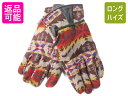 ペンドルトン ネイティブ 総柄 ウール 手袋 メンズ M 古着 PENDLETON グローブ 本革 レザー フリース ライナー付き 防寒 防風 レザーベルト| ...