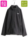 【4/20 24h限定 P4倍 10 OFF 】 US企画 ノースフェイス フルジップ フリース ジャケット メンズ XL / The North Face ジャンパー ブルゾン アウトドア 大きいサイズ 濃灰 古着 中古 日本未発売 ノース フリースジャケット ジップアップ ハイネック ジップインジップ ワンポ