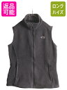 【7/8 最大半額SALE&ポイント5倍!!】 ノースフェイス フルジップ フリース ベスト レディース L 古着 The North face アウトドア ハ...