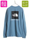 【7/10 26h限定10%OFFクーポン配布】 ノースフェイス 両面 プリント 長袖 Tシャツ メンズ L / The North Face アウトドア ロン...