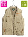 【7/10 26h限定10%OFFクーポン配布】 90s オービス サファリ ベスト メンズ XL 90年代 オールド 旧タグ ORVIS アウトドア 重ね着 ...