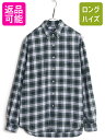 【マラソン限定400円OFFクーポン&P5倍!】 ラルフローレン チェック オックスフォード 3点留め 長袖 ボタンダウン シャツ メンズ L / 古着 ポロ コットン 長袖シャツ ワンポイント BD| 中古 POLO RALPH LAUREN ラルフ ボタンダウンシャツ チェックシャツ コットンシャツ BDシ