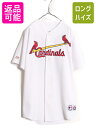 【5/13 最大半額SALE&P5倍!】 MLB オフィシャル Majestic カージナルス ベースボール シャツ メンズ XL / 古着 ユニフォーム 半袖...
