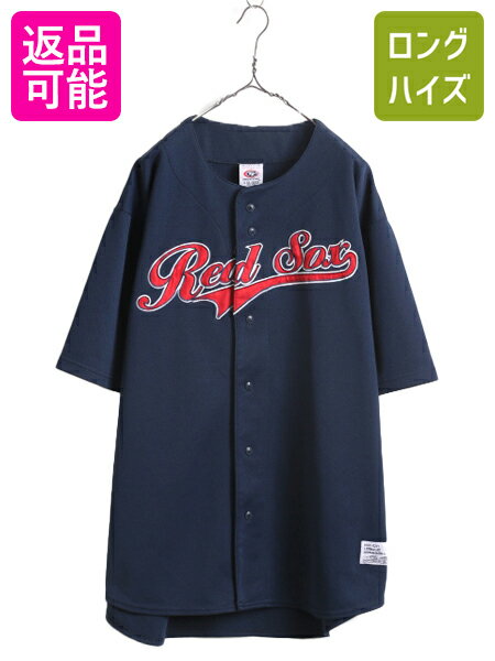 【6/2 10%OFFクーポン 23:59まで!】 MLB オフィシャル TRUE FAN レッドソックス ベースボール シャツ ..