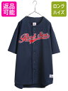 【5/13 最大半額SALE&P5倍!】 MLB オフィシャル TRUE FAN レッドソックス ベースボール シャツ メンズ XXL / 古着 ゲームシャツ ...