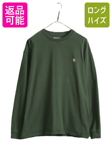 【6/18 ご愛顧感謝デーP最大4倍!】 カーハート 長袖 Tシャツ メンズ L / CARHART