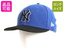 【5/11 最大半額SALE&P5倍!】 デッドストック ニューエラ x ヤンキース ベースボール キャップ 59.6cm 新品 NEW ERA 帽子 大リーグ...