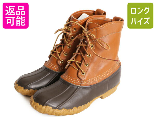 【11/25 緊急! 6h限定1000円OFF!】 80s USA製 エルエルビーン 5ホール ビーン ブーツ 7 レディース 24cm ヴィンテージ LLBE...