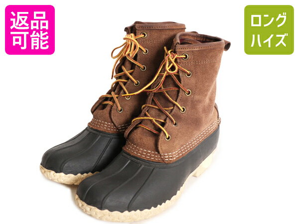 【11/25 緊急! 6h限定1000円OFF!】 限定モデル USA製 エルエルビーン 6ホール ビーン ブーツ レディース 25cm / 中古 LLBEAN...