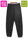 90s ラッセル 無地 スウェット パンツ メンズ M / 90年代 オールド RUSSELL 旧タグ 黒 裏起毛 スエット トレーニング トレーナー ブラック...
