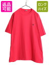 80s USA製 チャンピオン ワンポイント 半袖 Tシャツ メンズ L / 古着 80年代 ヴィンテージ 100% コットン Champion ヘビーウェイト...
