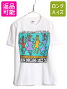 90s USA製 BIG HED ジャズ アート イラスト プリント 半袖 Tシャツ メンズ L オールド オフィシャル キャラクター 当時物 シングルステッチ...